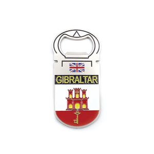 Magnete Frigorifero Gibilterra 3D – Souvenir Turistico In Resina, 7,5 X 4 Cm, Regalo Decorativo