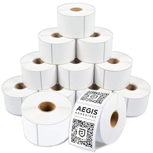 Etiquetas Adhesivas Personalizadas con Número de Serie, Código de Barras, Impresión de Datos Variables, Etiquetas Cuadradas ODM/OEM - Product Image 1