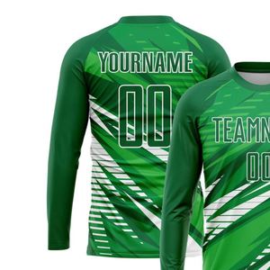 High Quality <b>Long</b> Sleeve Soccer Jersey Football Team Shirt Breathable Athletic Sportswear <b>Match</b> Training Uniform for Men Youth - Product Image 3