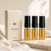 Flacon de parfum vide en gros, échantillon, petit format 3ml 5ml 10ml, flacon de parfum de voyage en verre, flacon d'échantillon de parfum personnalisé avec boîte