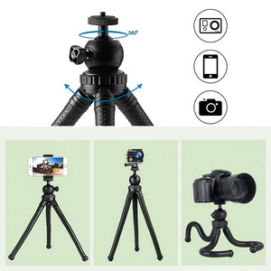 Trépied Flexible pour téléphone portable, avec volet à distance sans fil, Compatible avec Mini support pour caméra GoPro - Product Image 3