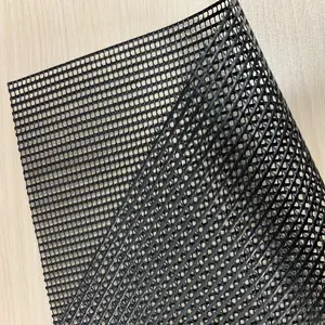 340gsm schwarz mesh, 1000D 10*10 PVC beschichtet mesh, mesh tarp abdeckung