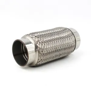 1.75x6 Stainless Steel Car Exhaust Braided Flexible Pipe Without Inner Braid