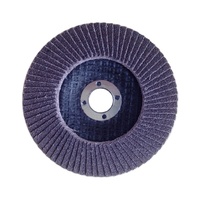 Disque abrasif de roues d'aileron de machine de polissage de main de haute qualité avec le support de fibre de verre