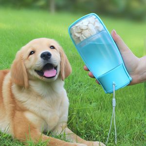 <b>Foldable</b> <b>Water</b> And Food Cup For Pets 350Ml <b>Water</b> 100G Grain Capacity Plastic <b>Bottle</b> Design - Product Image 1