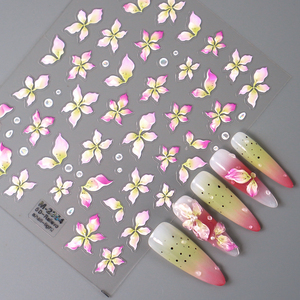 Calcomanías <span class=keywords><strong>de</strong></span> <span class=keywords><strong>Uñas</strong></span> con Diseño Floral 3D <span class=keywords><strong>de</strong></span> Lirios, Belleza en Flor, Gran Venta 2026, para <span class=keywords><strong>Uñas</strong></span> Impresionantes - Product Image 2