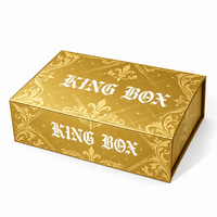 Boîte cadeau magnétique en carton pliable personnalisée en gros avec insert pour articles de mode et cadeaux de détail