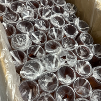 Boîte de rangement en PET transparent sans BPA, pot en plastique à large ouverture pour aliments, collations, bijoux, artisanat, petits articles, emballage