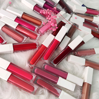 Vente en gros de rouge à lèvres liquide vegan mat nude de haute qualité en provenance de Chine, étiquette privée