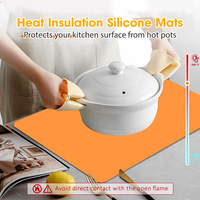 Échantillon gratuit tapis de table en silicone extra large sans BPA tapis en silicone de qualité alimentaire pour bar cuisine artisanat tapis de cuisson en silicone