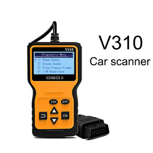 เครื่องมือวินิจฉัยรถยนต์ OBD2 รุ่น V310 พร้อมหน้าจอ LCD อ่านโค้ดข้อผิดพลาดของเครื่องยนต์ - Product Image 5