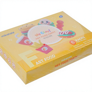 MIKATALE Argile Moussante Super Légère Séchage à l'Air Haute Qualité 12 Couleurs Boîte Cadeau pour Scènes Thème Fête Alimentaire Aïd al-Fitr - Product Image 2
