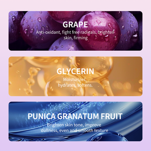 Crema Facial con Vitamina E y Semillas de Uva, Antiarrugas, Hidratante, Iluminadora, Reafirmante, Nutritiva, Suavizante y Radiante - Product Image 4