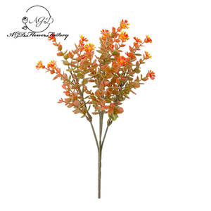 Simulation <span class=keywords><strong>d</strong></span>'automne personnalisée de plante artificielle en plastique <span class=keywords><strong>fleur</strong></span> artificielle pour la <span class=keywords><strong>d</strong></span>écoration de la maison accessoires de photographie de mariage hôtel - Product Image 1