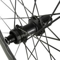 Roues de vélo de route 50mm revêtement gratuit 3.3mm rayons en carbone 36T céramique Shimano traction droite roues de route en carbone accessoires de vélo