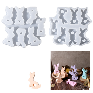 Stampi in Silicone 3D Ecologici per Pasqua, per Candele Profumate, Decorazioni per Torte, Sculture in Gesso - Product Image 1