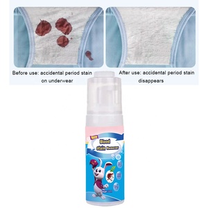 Gynecite propre tache de période accidentelle pour les femmes pour enlever les bactéries tache de sang femmes enceintes sous-vêtements mousse détergent à lessive - Product Image 1