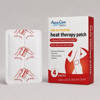 Patchs auto-chauffants Aqua Care activés par l'air, 8 heures de confort, taille personnalisable, OEM pour soulager les douleurs au cou, au dos, aux bras et aux jambes