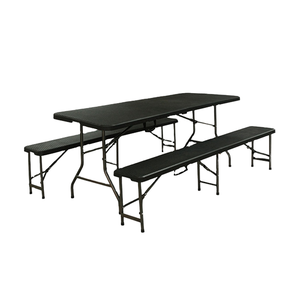 Bán Buôn Giá Rẻ Giá Tùy Chỉnh Xách Tay Hình Chữ Nhật 6 Ft Nhựa Gấp Bảng Cho Sân Vườn Bệnh Viện Tiệc Đám Cưới - Product Image 1