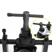 Extracteur de roulement pilote intérieur à 3 mâchoires de qualité industrielle Extracteur universel de roulement de roue Extracteur de roulement de roue Kit de machines-outils automobiles