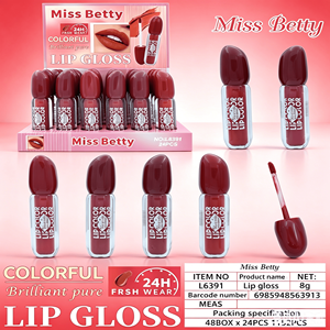 Brillo Labial Miss Betty Honey al por Mayor, Brillo Labial con Diseño de Abeja, Proveedor de Maquillaje de Marca Privada, Precio de Fábrica L6420 24PCS - Product Image 2