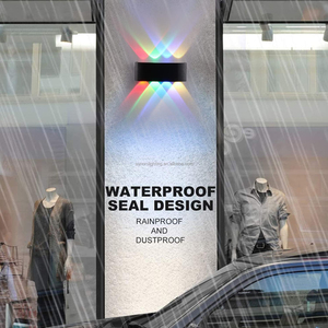 85-265V Modern <span class=keywords><strong>LED</strong></span> <span class=keywords><strong>Wall</strong></span> Lights IP65 Waterproof RGB Spot <span class=keywords><strong>Wall</strong></span> Lamp Alumínio Pátio Luzes Coloridas <span class=keywords><strong>Wall</strong></span> <span class=keywords><strong>LED</strong></span> Lights para <span class=keywords><strong>Outdoor</strong></span>