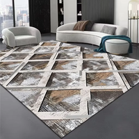 Tapis de sol doux et confortable en promotion, antidérapant, de haute qualité, facile à nettoyer, avec bord épais