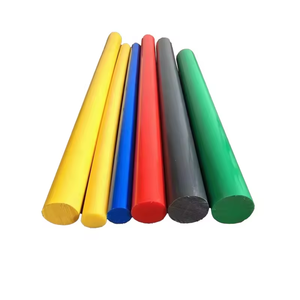 Multi Color HDPE Solid Plastic <strong>Round</strong> <strong>Bar</strong> High Abrasion Resistant Custom Diameter ISO9000 Certified - Product Image 5