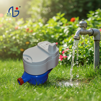 Medidor de Agua Doméstico Digital con Control Remoto por Pulsos LoRaWAN, de Latón, IP68, Impermeable, Anti-Manipulación, Horizontal, Fácil Instalación