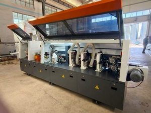 JUNDE 11.6KW Wood Panel Automatic Woodworking Pre Milling <b>Edge</b> Banding Machine with <b>Trimmer</b> - Product Image 2