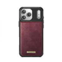 Étui portefeuille à chargement rapide CaseMe pour iPhone 18 Pro 17 16 15 14 13 12 11 7 8 Plus, coque arrière en cuir PU
