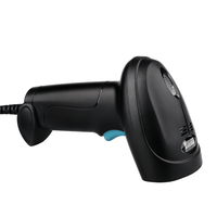 Interface USB filaire 1D Scanner de codes à barres CCD Scanner de supermarché de stock