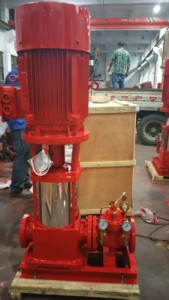Conjunto de Bombas Multietapa Verticales para Aplicaciones de Extinción de Incendios, Sistemas Centrífugos Verticales GDL de Alto Rendimiento - Product Image 5