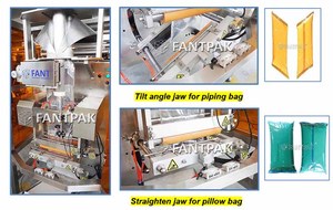 Máquina de envasado de llenado de mantequilla de cacahuetes/Miel/gel de hielo multifuncional - Product Image 2