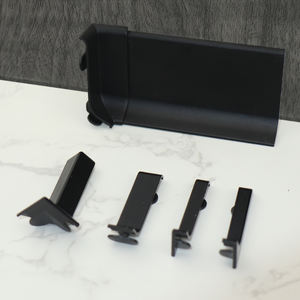 <span class=keywords><strong>Plinthe</strong></span> adhésive moderne de 4 cm, accessoires en alliage d'aluminium et de zinc, protection murale, profil durable, hôtel, appartement, sol - Product Image 5