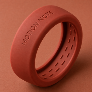 Funda de Silicona Personalizada con Logotipo OEM para Oura Ring 5/4, Galaxy Ring, RingConn, Ultrahuman, Color Rojo Arcilla, Nombre de Marca Grabado - Product Image 1