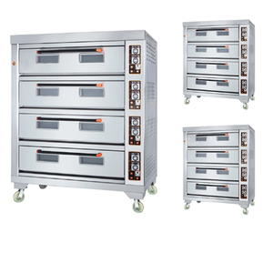 Satış gıda ekmek makinesi dijital kontrol ekonomik kahvaltı dükkanı baget gaz ekmek fırını - Product Image 3