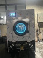 Mesin Cuci Komersial HOOP 15-30kg Soft Mounted, Mesin Cuci Otomatis Profesional untuk Hotel, Laundry, Asrama, Kamar Mandi, Spa