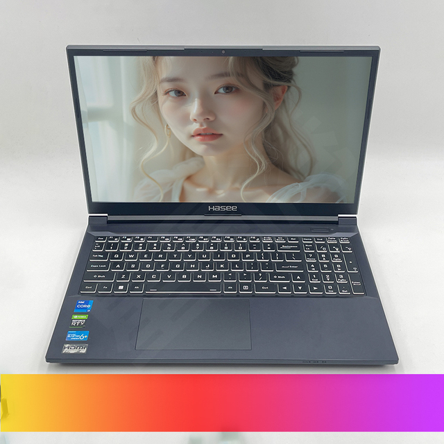 Wholesale 15.6" 6GB Dual Dedicated Graphics Core Quad Core Gaming Laptop English Backlit Keyboard 512GB SSD Storage Windows