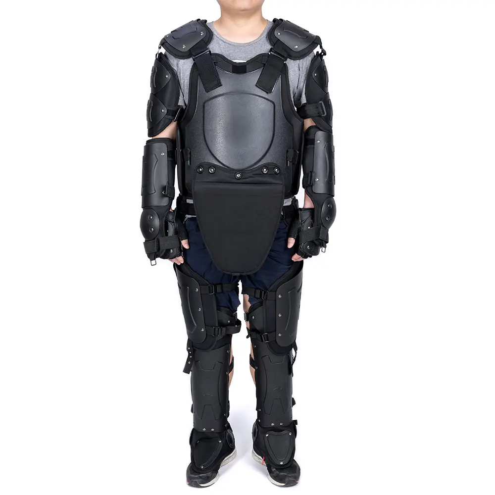 2023 nouveau costume anti-émeute ignifuge rigide noir entièrement défensif costume Anti Hit costume anti-émeute de sécurité