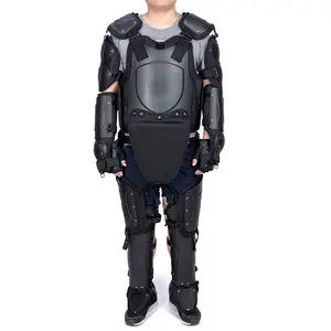 2023 New Fully Defense Black Rigid Flame Retardant Riot Suit Anti Hit Suit Safety Riot Suit