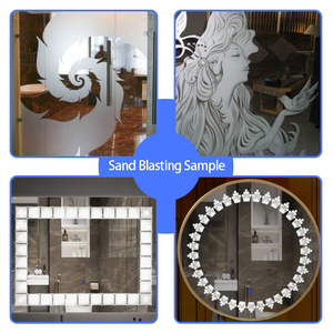 120W 200W tự động định dạng lớn chính xác thông minh <span class=keywords><strong>LED</strong></span> gương kính Laser phun cát khoan sơn máy loại bỏ - Product Image 3