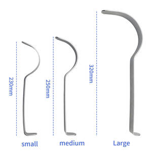 Qbotitan נירוסטה עמוק מפלדה בצורת קיר בטן גדולה בטן חזה טרקטור כפול ראש - Product Image 1