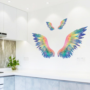 Autocollant mural plume rêveuse 60x90cm en PVC imperméable, décoration de chambre d'enfant, style bohème HM92062 - Product Image 5