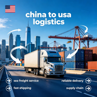 Transit maritime flexible Top 10 : Logistique DDP Chine-USA avec assurance, délai de transit de 15 à 25 jours pour l'expédition de marchandises saisonnières