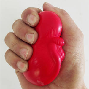 Commercio all'ingrosso modello di organo a forma di rene personalizzato in schiuma PU a forma di sfera di Stress Logo stampato educazione medica per alleviare l'ansia giocattolo da spremere - Product Image 4