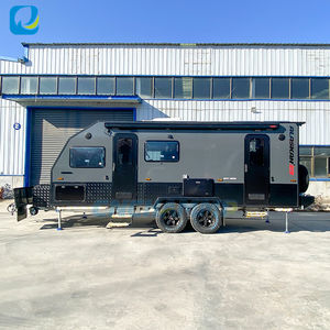 Caravana Honlu, Estándares Americanos, para Campamento, Viajes por Tierra, Remolques, Caravana con Techo Elevado - Product Image 1