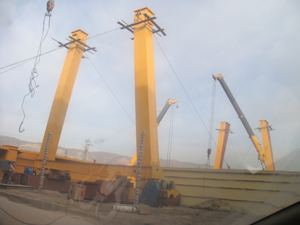 عوارض قفص الاتهام 15 طن في الهواء الطلق الأسلاك رافعة كهربائية الجرانيت والرخام استخدام رفع الأحجار - Product Image 5