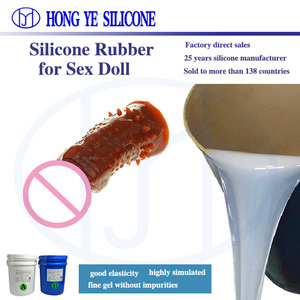Silikon Kauçuk Üreticisi Silikon Kauçuk Yüksek Sıcaklık Dayanımı ile Seksi Oyuncaklar Yetişkin Bebekleri Yapay Penis Üretimi için - Product Image 5