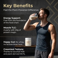 Complément alimentaire en poudre de protéines Qbioflex, directement de l'usine, avec vitamines et minéraux pour le soutien énergétique
